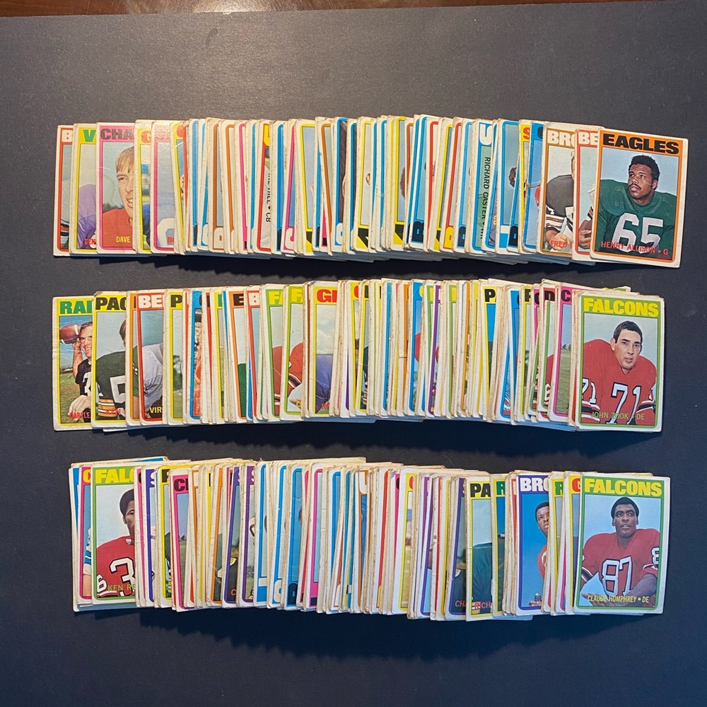 Topps Vintage Football Cards Collection
